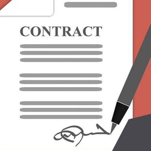 Signing of a contract